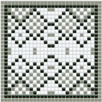 mozaiky | keramická mozaika | PixLa | B PX 019 B – bílo-šedo-černá