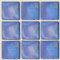 mozaiky | skleněná mozaika DUA | Cube | N25 S A64 – modrá