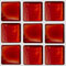 mozaiky | skleněná mozaika DUA | Cube | N25 S D99 – červená
