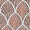 mozaiky | skleněná mozaika DUA | Leaf | N LF A49 – béžová