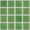 mozaiky | skleněná mozaika DUA | Rainbow | N15 CJ B21 – zelená