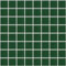 mozaiky | skleněná mozaika SIA | SIA 11×11×4 | S11 C 28 – tmavě zelená - lesk