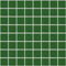 mozaiky | skleněná mozaika SIA | SIA 11×11×4 | S11 C 29 – tmavě zelená - lesk