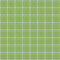 mozaiky | skleněná mozaika SIA | SIA 11×11×4 | S11 C 33 – světle zelená - lesk