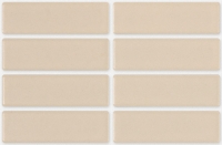 mosaic | ceramic mosaic | Brick | B 06R MYK 2002 – mosaic, glazed, beige, matt