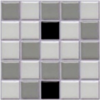 mosaic | ceramic mosaic | Elegant | B 06S MG M001 – grey black mix