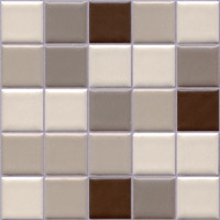 mosaic | ceramic mosaic | Elegant | B 06S MM 3 – beige brown mix