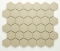 mosaic | ceramic mosaic | Hexagon | H GI HX 120 – hexagon - beige, matt