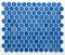 mosaic | ceramic mosaic | Hexagon | H HX 6471 – hexagon - blue, gloss