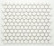 mosaic | ceramic mosaic | Hexagon | H HX 90 – hexagon - white, matt