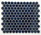 mosaic | ceramic mosaic | Hexagon | H HX BL 10 – hexagon - cobalt, gloss