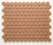 mosaic | ceramic mosaic | Hexagon | H HXA 24 – hexagon - brown, matt, antislip