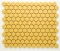 mosaic | ceramic mosaic | Hexagon | H HXA 27 – hexagon - yellow, matt, antislip