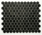 mosaic | ceramic mosaic | Hexagon | H HXA 29 – hexagon - black, matt, antislip