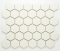 mosaic | ceramic mosaic | Hexagon | H HXL 90 – hexagon - white, matt