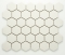 mosaic | ceramic mosaic | Hexagon | H HXLA 51 – hexagon - white, matt, antislip