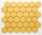 mosaic | ceramic mosaic | Hexagon | H HXLA 57 – hexagon - yellow, matt, antislip