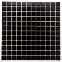 mosaic | ceramic mosaic | Palatino | H 1SM matt black – black matt