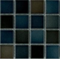 mosaic | ceramic mosaic | Palette MIX | B MX 512 – blue-gray-black mix, shine