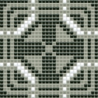 mosaic | ceramic mosaic | PixLa | B PX 009 C – black-gray-white