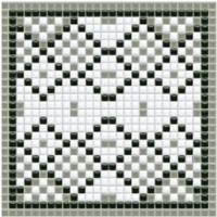 mosaic | ceramic mosaic | PixLa | B PX 019 B – white-gray-black