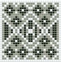 mosaic | ceramic mosaic | PixLa | B PX 023 A – gray-black-white