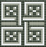 mosaic | ceramic mosaic | PixLa | B PX 028 C – black-gray-white