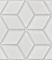 mosaic | ceramic mosaic | Quadrio | B QD 0102 – diamond - white, gloss