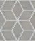 mosaic | ceramic mosaic | Quadrio | B QD 02062 – diamond - gray, gloss