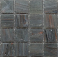 mosaic | glass mosaic | Aton | N20 GF 456 – grey with copper rust