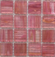 mosaic | glass mosaic | Aton | N20 GF 460 – pink with copper rust