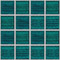 mosaic | glass mosaic | Nefertum | N20 TB 28 – green-blue transparent