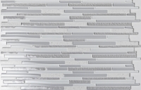 mosaic | glass mosaics SIA | MIX Formats | H GTSB 90 – glass, white