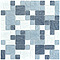 mosaic | glass mosaics SIA | MIX Formats | S MF 14 – grey mix, relief