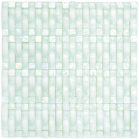 mosaic | glass mosaics SIA | MIX Waves | S W 01 1 – white