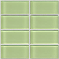 mosaic | glass mosaics SIA | S2348  | S2348 C 35 – light green