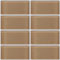 mosaic | glass mosaics SIA | S2348  | S2348 DS 11 – light brown