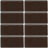 mosaic | glass mosaics SIA | S2348  | S2348 E 70 – dark brown