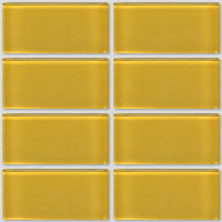 mosaic | glass mosaics SIA | S2348  | S2348 J 50 – dark yellow