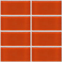 mosaic | glass mosaics SIA | S2348  | S2348 J 80 – dark orange