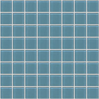 mosaic | glass mosaics SIA | SIA 11×11×4 | S11 B 23 – cyan blue - gloss