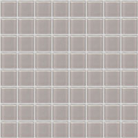 mosaic | glass mosaics SIA | SIA 11×11×4 | S11 DS 01 – light grey - gloss