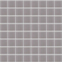 mosaic | glass mosaics SIA | SIA 11×11×4 | S11 DS 02 – light grey - gloss