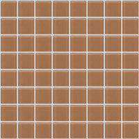 mosaic | glass mosaics SIA | SIA 11×11×4 | S11 DS 09 – brown - gloss