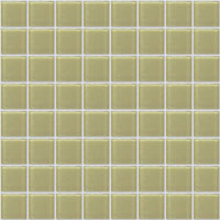 mosaic | glass mosaics SIA | SIA 11×11×4 | S11 DS 21 – light green - gloss