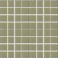 mosaic | glass mosaics SIA | SIA 11×11×4 | S11 DS 23 – light olive - gloss