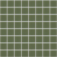 mosaic | glass mosaics SIA | SIA 11×11×4 | S11 DS 30 – olive - gloss