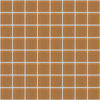 mosaic | glass mosaics SIA | SIA 11×11×4 | S11 E 53 – light brown - gloss