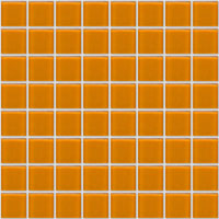 mosaic | glass mosaics SIA | SIA 11×11×4 | S11 J 70 – orange - gloss