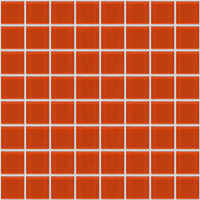 mosaic | glass mosaics SIA | SIA 11×11×4 | S11 J 80 – dark orange - gloss